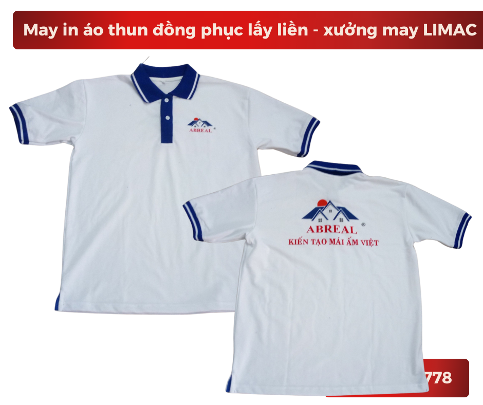 ÁO THUN BẤT ĐỘNG SẢN MÀU TRẮNG